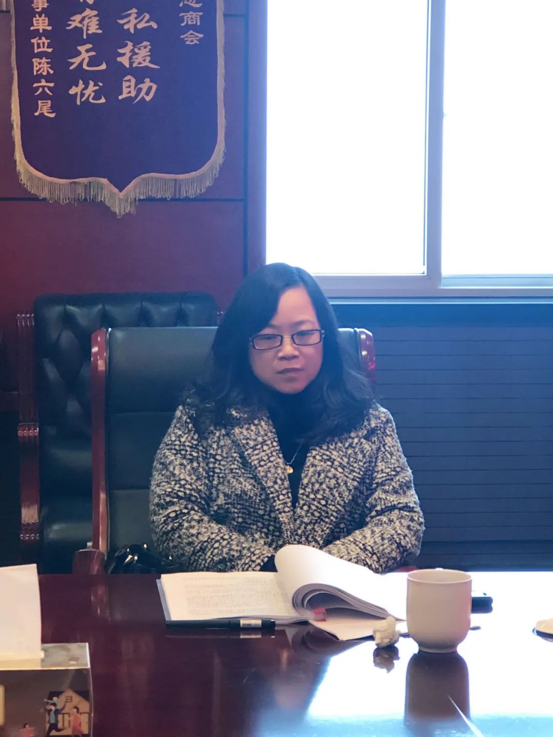 _军队转业干部在企业维权会所_商会走访会员企业