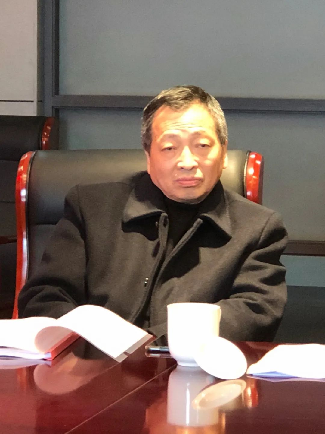 军队转业干部在企业维权会所__商会走访会员企业